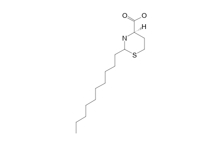 (2R*,4R*)/(2S*,4R*)-2-DECYL-1,3-THIAZINANE-4-CARBOXYLIC-ACID