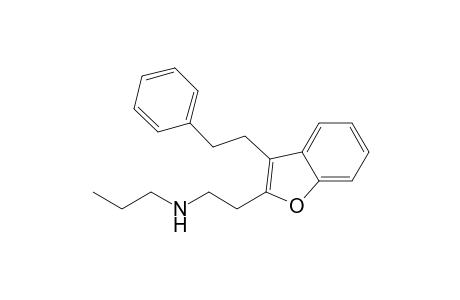 2-(3-phenethylbenzofuran-2-yl)ethyl-propyl-amine