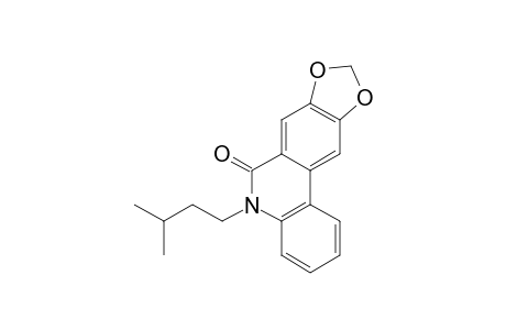 N-ISOPENTYLCRINASIADINE