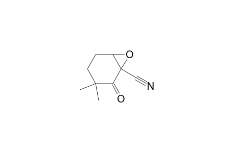 3,3-Dimethyl-2-oxo-7-oxabicyclo[4.1.0]heptane-1-carbonitrile