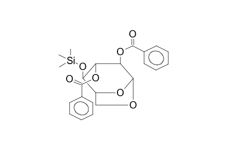 2,3-DI-O-BENZOYL-4-O-TRIMETHYLSILYL-1,6-ANHYDRO-BETA-D-GLUCOPYRANOSE