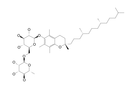 ALPHA-TOCOPHERYL-6-O-(ALPHA-L-RHAMNOPYRANOSYL)-BETA-D-GLUCOPYRANOSIDE