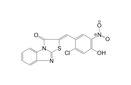 thiazolo[3,2-a]benzimidazol-3(2H)-one, 2-[(2-chloro-4-hydroxy-5-nitrophenyl)methylene]-, (2Z)-