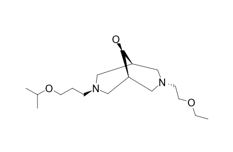 3-(2-ETHOXYETHYL)-7-(3-ISOPROPOXYPROPYL)-3,7-DIAZABICYCLO-[3.3.1]-NONAN-9-OL;ISOMER_A;MAJOR_ISOMER