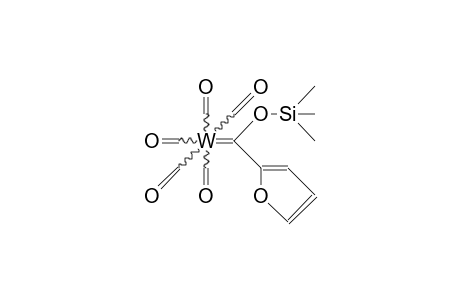 Pentacarbonyl(2-furyl(trimethylsiloxy)carbene)tungsten(0)