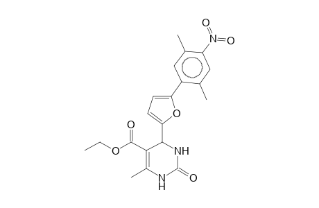 Ethyl 4-[5-(2,5-dimethyl-4-nitrophenyl)-2-furyl]-1,2,3,4-tetrahydro-6-methyl-2-oxo-5-pyrimidinecarboxylate