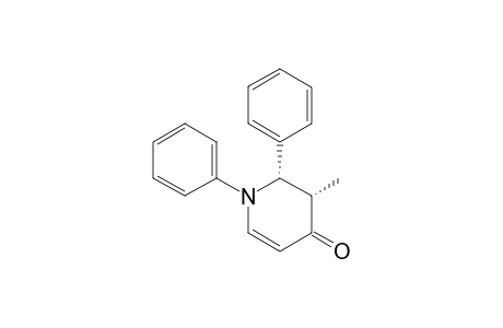 (2RS,3RS)-(+/-)-3-METHYL-1,2-DIPHENYL-2,3-DIHYDROPYRIDIN-4(1H)-ONE