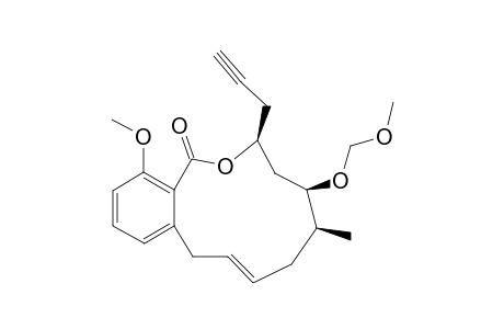 (3S,5R,6S)-14-METHOXY-5-(METHOXYMETHOXY)-6-METHYL-3-(PROP-2-YNYL)-3,4,5,6,7,10-HEXAHYDRO-1H-2-BENZOXACYCLODODECIN-1-ONE