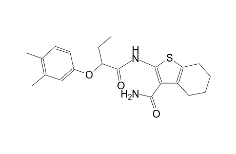 2-{[2-(3,4-dimethylphenoxy)butanoyl]amino}-4,5,6,7-tetrahydro-1-benzothiophene-3-carboxamide