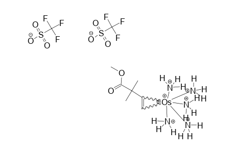 [OS(NH3)5(METHYL-3,4-(2-ETA)-2,2-DIMETHYL-3-BUTENOATE)](OTF)2