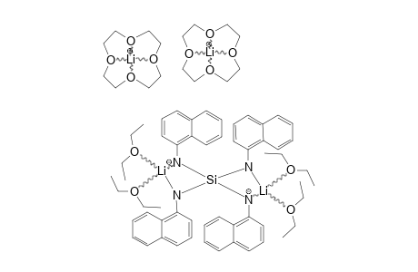 [[LI-(12-CROWN-4)]2-[(ET2O)2LI-(MIU-N-NAPH)2-SI-(MIU-N-NAPH)2-LI(ET2O)2]]