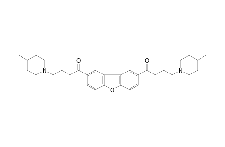 2,8-BIS[4-(4-METHYLPIPERIDINO)BUTYRYL]DIBENZOFURAN