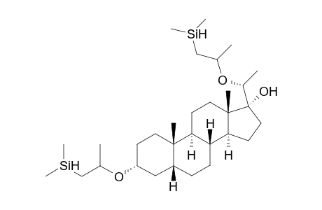 5.beta.-pregnan-3.alpha.,17.alpha.,20.alpha.-trol 3,20-bis DMPs ether