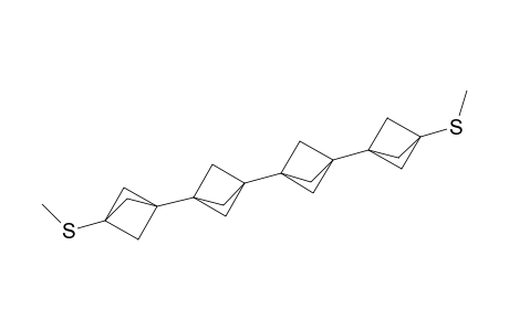 3,3"'-bis(methylthio)-1,1':3',1":3",1'"-quaterbicyclo[1.1.1]pentane