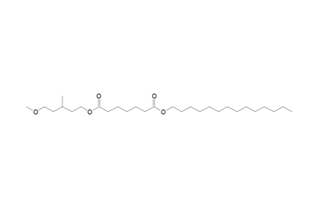 Pimelic acid, 5-methoxy-3-methylpentyl tetradecyl ester