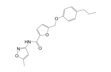 N-(5-methyl-3-isoxazolyl)-5-[(4-propylphenoxy)methyl]-2-furamide