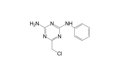 2-amino-4-anilino-6-(chloromethyl)-s-triazine