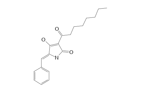 5-BENZYLIDENE-3-OCTANOYLTETRAMIC-ACID