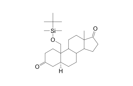 19-TERT.-BUTYLDIMETHYLSILYLOXY-5-BETA-ANDROSTANE-3,17-DIONE