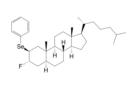 3-ALPHA-FLUORO-2-BETA-(PHENYLSELENO)-5-ALPHA-CHOLESTANE