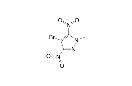 1-METHYL-3,5-DINITRO-4-BROMO-PYRAZOLE