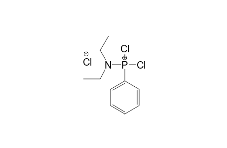 TRICHLOR-(DIETHYLAMINO)-PHENYLPHOSPHORANE