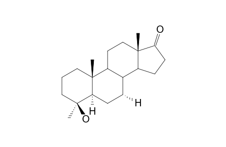 4-BETA-HYDROXY-4-ALPHA-METHYL-5-ALPHA-ANDROSTAN-17-ONE