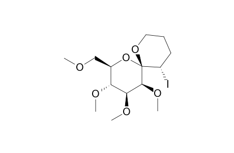 1,5-ANHYDRO-2,3,4-TRIDEOXY-4-IODO-6,7,8,10-TETRA-O-METHYL-D-GLYCERO-BETA-D-TALO-DEC-5-ULOPYRANOSIDE