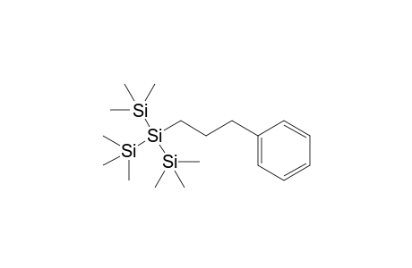 Trimethyl-[3-phenylpropyl-bis(trimethylsilyl)silyl]silane