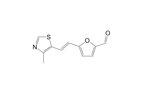 (E,Z)-5-[.beta.-(4'-Methyl-5'-thiazolyl)vinyl]furan-2-carbaldehyde