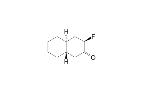 4-EQU-FLUORO-TRANS-BICYCLO-[4.4.0]-DECAN-3-ONE