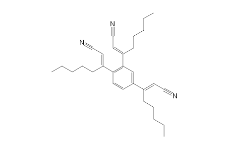 (E)-3-[3,4-BIS-[(E)-2-CYANO-1-PENTYLVINYL]-PHENYL]-OCT-2-ENENITRILE