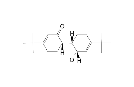 (1'RS,2'SR,6SR)-3-TERT.-BUTYL-6-(4'-TERT.-BUTYL-2'-HYDROXYCYCLOHEX-3'-ENYL)-CYCLOHEX-2-ENONE