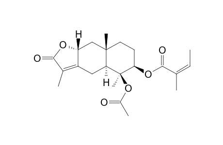 3-BETA-ANGELOYLOXY-4-BETA-ACETOXY-EUDESM-7(11)-EN-8-ALPHA,12-OLIDE