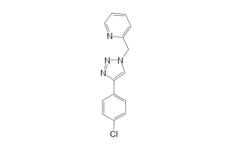 2-[[4-(4-CHLOROPHENYL)-1H-1,2,3-TRIAZOL-1-YL]-METHYL]-PYRIDINE