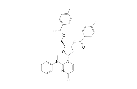 1-[2-DEOXY-3,5-DI-O,O-(4-METHYLBENZOYL)-ALPHA-D-RIBOFURANOSYL]-2-[METHYL-(PHENYL)-AMINO]-4-PYRIMIDINONE