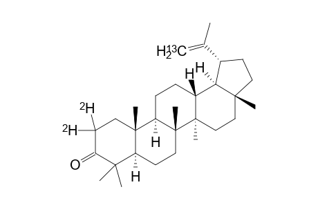 [29-13C][2-2H2]-Lupenone