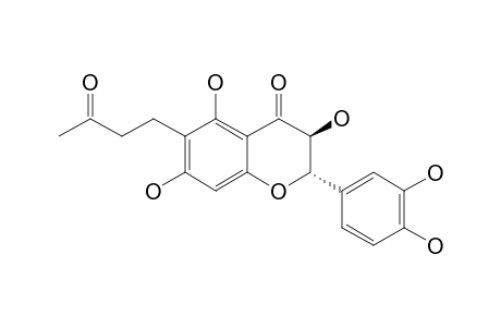 6-(3''-OXOBUTYL)-TAXIFOLIN