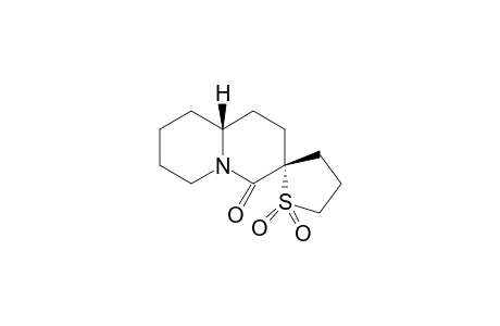 octahydrospiro[2H-quinolizine-3(4H),2'(3'H)-thiophen]-4-one, 1',1'-dioxide(isomer B)