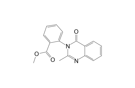 2-(2-METHYL-4-OXO-4-H-QUINAZOLINE-3-YL)-BENZOIOC_ACID_METHYLESTER;3-(2-CARBOMETHOXYPHENYL)-2-METHYL-4-(3-H)-QUINAZOLINONE