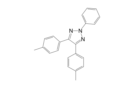 4,5-BIS-(4-METHYLPHENYL)-2-PHENYL-1,2,3-TRIAZOL