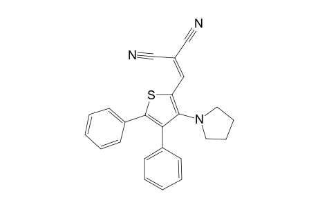 [[4,5-DIPHENYL-3-(1-PYRROLIDINYL)-2-THIENYL]-METHYLENE]-PROPANEDINITRILE