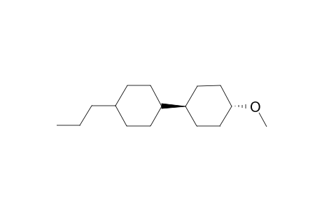 1-Methoxy-4-(4-propylcyclohexyl)cyclohexane