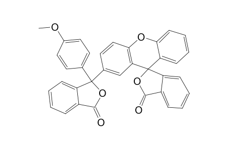 Spiro[isobenzofuran-1(3H),9'-[9H]xanthen]-3-one, 2'-[1,3-dihydro-1-(4-methoxyphenyl)-3-oxo-1-isobenzofuranyl]-