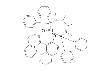 LAMBDA-[(1,4-BIS-(DIPHENYLPHOSPHINO)-1,2,3,4-TETRAMETHYL-1,3-BUTADIENE]-PALLADIUM-[(S)-BINOL]]