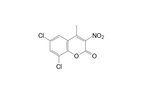 6,8-dichloro-4-methyl-3-nitrocoumarin