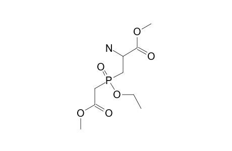 3-[ETHOXY-(METHOXYCARBONYLMETHYL)-PHOSPHORYL]-ALANINE-METHYLESTER