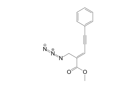 (E)-Methyl 2-(azidomethyl)-5-phenylpent-2-en-4-ynoate