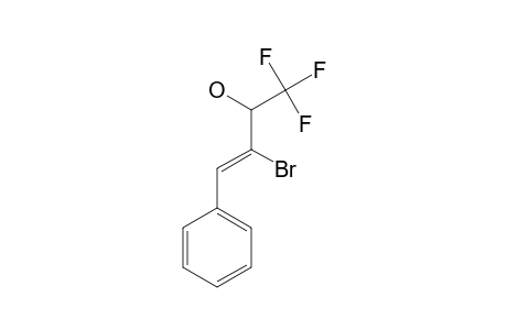 (Z)-4,4,4-TRIFLUORO-3-HYDROXY-2-BROMO-1-(PHENYL)-BUT-1-ENE