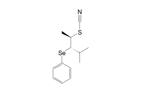 THREO-(BETA-THIOCYANATO-ALPHA-ISOPROPYL-PROPYL)-PHENYLSELENIDE